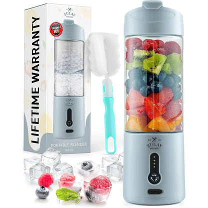 Personal Blender - 18Oz Rechargeable Blender That Crushes Ice