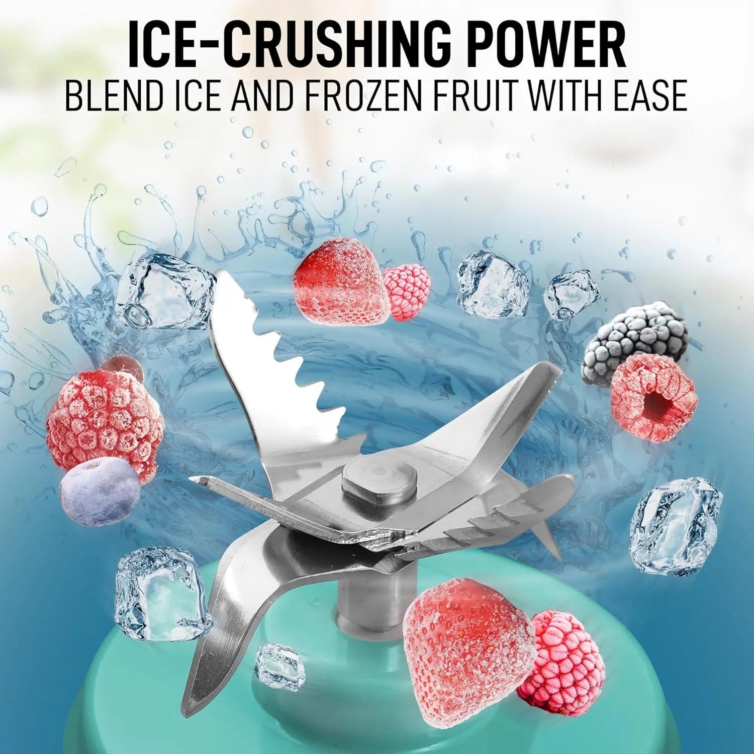 Personal Blender - 18Oz Rechargeable Blender That Crushes Ice